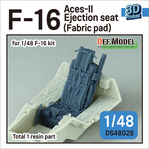 DEFモデル DS48028 1/48 F-16 ACES-II イジェクションシート 布張りタイプ(各社対応)