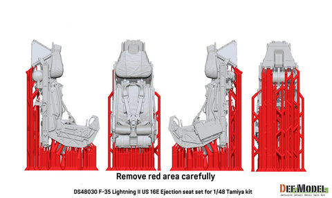 DEFモデル DS48030 1/48 F-35 ライトニング II US16E イジェクションシート(タミヤ用)