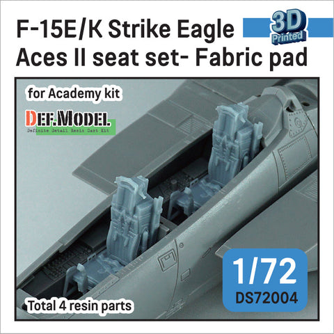 DEFモデル DS72004 1/72 F-15E/K ストライクイーグル ACES-II イジェクションシート 布張りタイプ (アカデミー用)