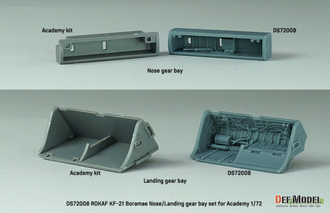 DEFモデル DS72008 1/72 韓国空軍 KF-21 ポラメ 脚収納庫 アカデミー用 (アカデミー用)