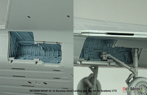 DEFモデル DS72008 1/72 韓国空軍 KF-21 ポラメ 脚収納庫 アカデミー用 (アカデミー用)