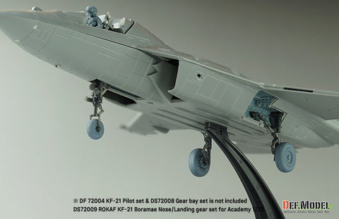 DEFモデル DS72009 1/72 韓国空軍 KF-21 ポラメ ランディングギアセット (アカデミー用)