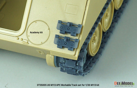 DEFモデル DT35005 1/35 アメリカ M113 APC 可動履帯セット(各社対応)