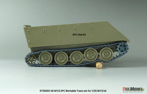 DEFモデル DT35005 1/35 アメリカ M113 APC 可動履帯セット(各社対応)