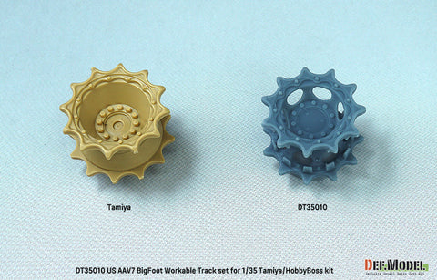 DEFモデル DT35010 1/35 アメリカ AAVP7 ビッグフット 可動履帯セット(各社対応)