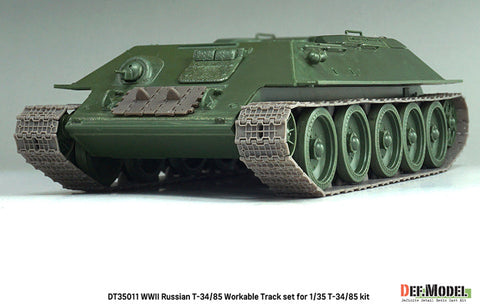 DEFモデル DT35011 1/35 ロシア T-34/85 可動履帯セット(各社対応)