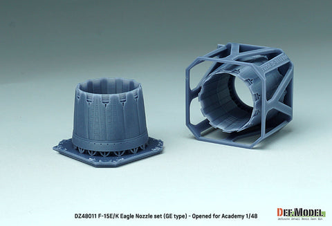 DEFモデル DZ48011 1/48 F-15E/K イーグル GEタイプ 排気ノズル オープン (アカデミー用)