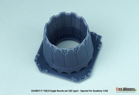 DEFモデル DZ48011 1/48 F-15E/K イーグル GEタイプ 排気ノズル オープン (アカデミー用)
