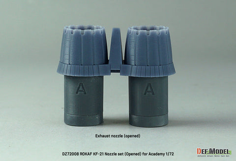 DEFモデル DZ72008 1/72 韓国空軍 KF-21 ポラメ 排気ノズル オープン (アカデミー用)