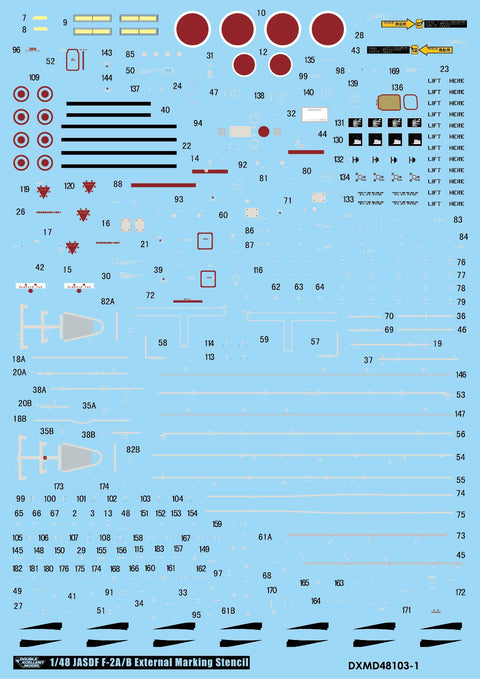 DXM 01-4242 1/48 航空自衛隊 三菱 F-2A バイパーゼロ 築城基地 第6飛行隊 特別塗装機