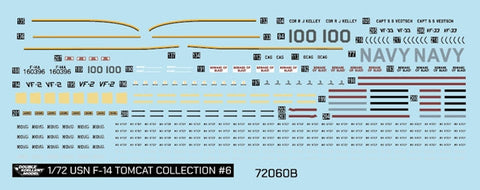 DXM 1/72 41-7261 アメリカ海軍 F-14A VF-2/VF-33/VF-101/VF-102/VF-201  F-14 トムキャットコレクション #6
