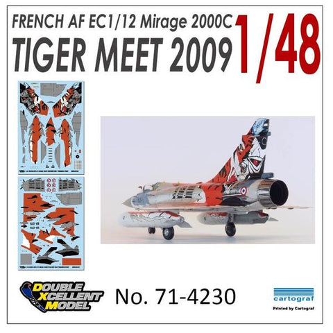 DXM 71-4230 1/48 フランス空軍 M2000C EC1/12 タイガーミート 2009