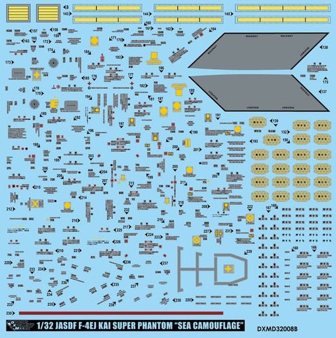 DXM 81-3206 1/32 航空自衛隊 F-4EJ改 第8飛行隊洋上迷彩