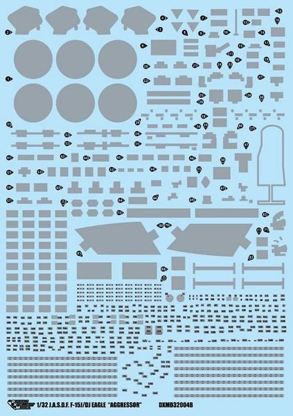 DXM 91-3304 1/32 F-15J/DJ イーグル 航空自衛隊 アグレッサー
