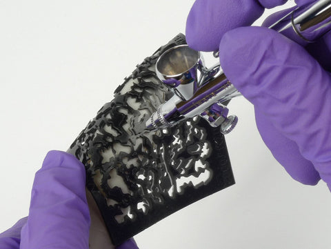 DXM T0002 ウェザリング/錆/退色 デュアルエフェクト エアブラシステンシル #2（15cm X 7cm）