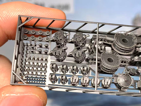 バンカースタジオ IJN70100SA 1/700 WWII日本海軍 戦艦 大和 ディティールアップセット 1941年 A バリューパック