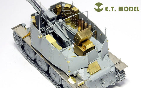 E.T.モデル E35-005 1/35 WWII ドイツ Sd.Kfz.138/1 H型 15cm sIG33/1 “グリレ”(ドラゴン 6470用）