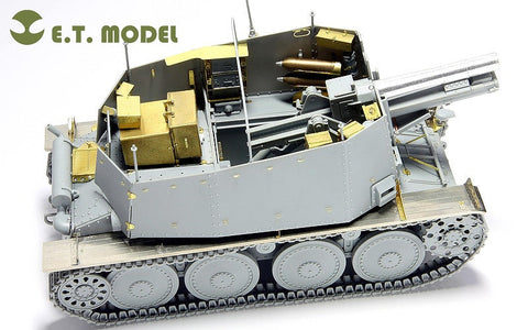 E.T.モデル E35-005 1/35 WWII ドイツ Sd.Kfz.138/1 H型 15cm sIG33/1 “グリレ”(ドラゴン 6470用）