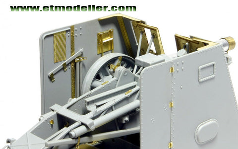 E.T.モデル E35-007 1/35 WWII ドイツ I号戦車 B型 15cm "バイソン"(ドラゴン 6259用）