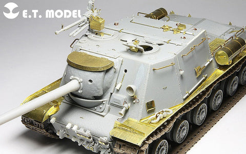 E.T.モデル E35-018 1/35 WWIIソビエト JSU-152/JSU-122 ベーシックセット(ドラゴン用）