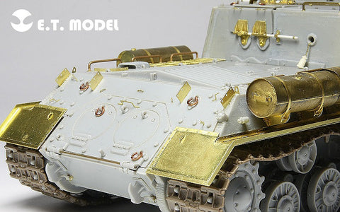 E.T.モデル E35-018 1/35 WWIIソビエト JSU-152/JSU-122 ベーシックセット(ドラゴン用）