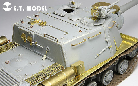 E.T.モデル E35-018 1/35 WWIIソビエト JSU-152/JSU-122 ベーシックセット(ドラゴン用）