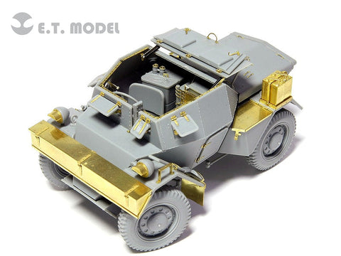 E.T.モデル E35-022 1/35 WWII ブリティッシュ ダイムラーディンゴ Mk.I/II/III(MINIART 用）