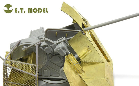 E.T.モデル E35-026 1/35 WWII ドイツ 3.7cm FLAK 43 対空砲(トランぺッター 02311用）