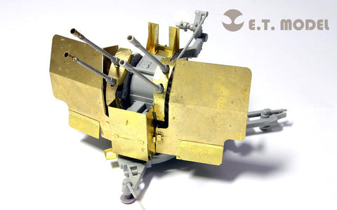 E.T.モデル E35-027 1/35 WWII ドイツ 2cm FLAK 38 対空砲(トランぺッター 02309用）