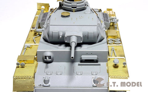 E.T.モデル E35-030 1/35 WWII ドイツ III号戦車J型 ベーシックセット(ドラゴン 6463/6394用）