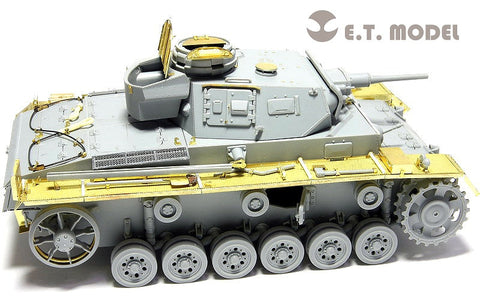 E.T.モデル E35-030 1/35 WWII ドイツ III号戦車J型 ベーシックセット(ドラゴン 6463/6394用）