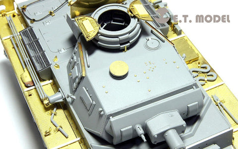 E.T.モデル E35-030 1/35 WWII ドイツ III号戦車J型 ベーシックセット(ドラゴン 6463/6394用）