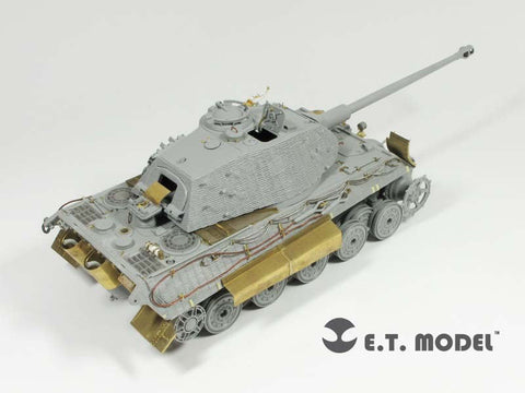 E.T.モデル E35-033 1/35 WWII ドイツ キングタイガー(ポルシェ砲塔)(ドラゴン用）