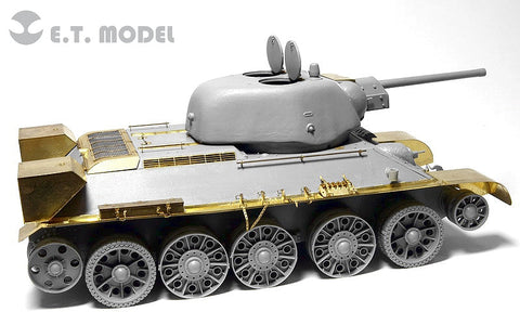 E.T.モデル E35-037 1/35 WWII ソビエト T-34/76 1942年型 プレス砲塔(ドラゴン 6487/6424用）