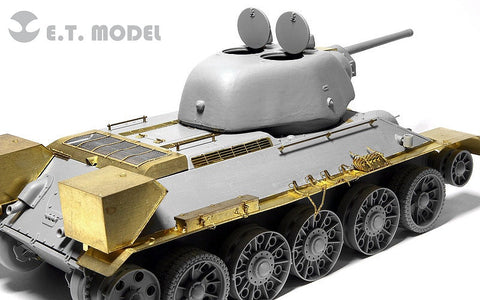 E.T.モデル E35-037 1/35 WWII ソビエト T-34/76 1942年型 プレス砲塔(ドラゴン 6487/6424用）