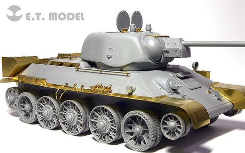E.T.モデル E35-037 1/35 WWII ソビエト T-34/76 1942年型 プレス砲塔(ドラゴン 6487/6424用）