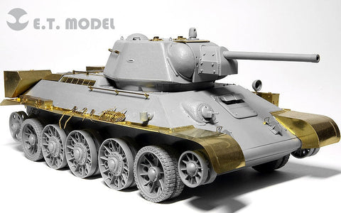 E.T.モデル E35-037 1/35 WWII ソビエト T-34/76 1942年型 プレス砲塔(ドラゴン 6487/6424用）
