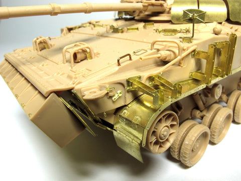 E.T.モデル E35-040 1/35 ロシア BMP-3 歩兵戦闘車 増加装甲付(ベーシックセット)(トランぺッター 00365用）