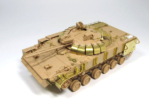 E.T.モデル E35-040 1/35 ロシア BMP-3 歩兵戦闘車 増加装甲付(ベーシックセット)(トランぺッター 00365用）