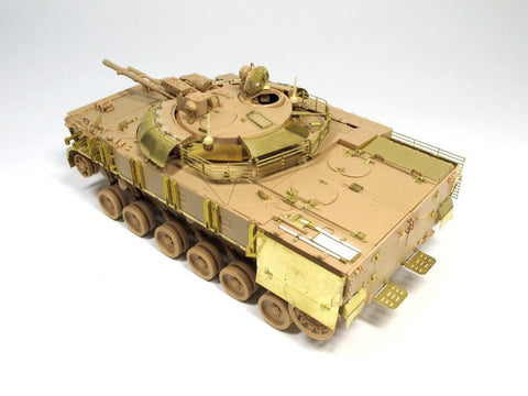 E.T.モデル E35-040 1/35 ロシア BMP-3 歩兵戦闘車 増加装甲付(ベーシックセット)(トランぺッター 00365用）