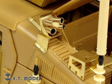 E.T.モデル E35-077 1/35 アメリカ陸軍 M1114 ハンヴィー スモークディスチャージャー(ブロンコ用）