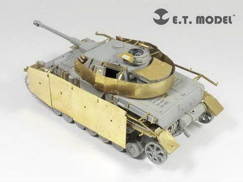 E.T.モデル E35-084 1/35 WWII ドイツ IV号戦車 F2/G型 ベーシックセット(ドラゴン用）