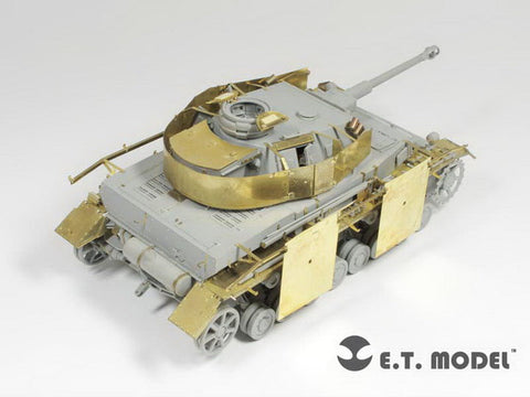 E.T.モデル E35-084 1/35 WWII ドイツ IV号戦車 F2/G型 ベーシックセット(ドラゴン用）