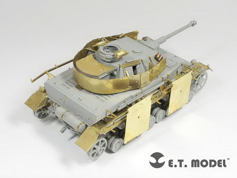 E.T.モデル E35-086 1/35 WWII ドイツ IV号戦車 G型 1943年4-5月生産車 シュルツェン(ドラゴン 6594用）