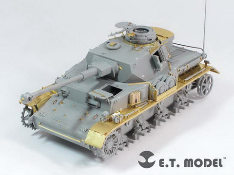 E.T.モデル E35-089 1/35 WWII ドイツ IV号戦車 J型 ベーシックセット(ドラゴン/スマートキット用）
