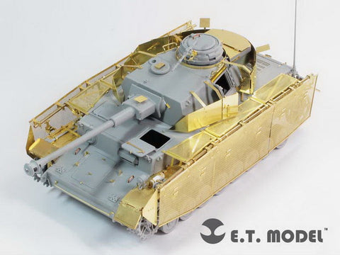 E.T.モデル E35-091 1/35 WWII ドイツ IV号戦車 J型 シュルツェン(後期型)(ドラゴン/スマートキット用）