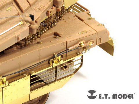 E.T.モデル E35-096 1/35 イスラエル国防軍 メルカバ Mk.IVサイドスカート Type.2(アカデミー/ホビーボス用）