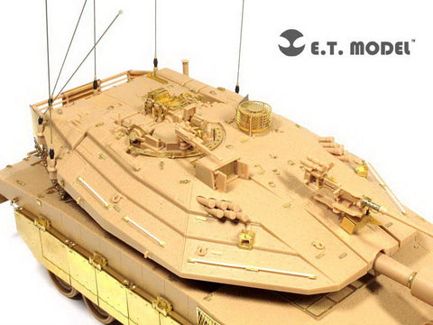 E.T.モデル E35-097 1/35 イスラエル国防軍 メルカバ Mk.IV LIC ベーシックセット(アカデミー 13227用）