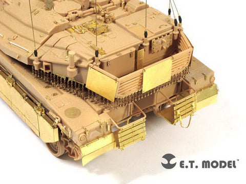 E.T.モデル E35-097 1/35 イスラエル国防軍 メルカバ Mk.IV LIC ベーシックセット(アカデミー 13227用）