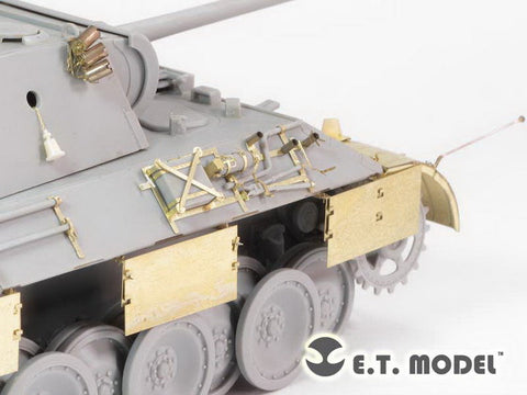 E.T.モデル E35-124 1/35 WWII ドイツ パンサー D型 ベーシックセット(ドラゴン/スマートキット用）